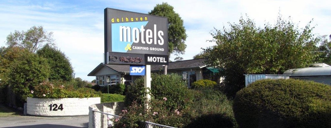 motel accommodation and camping ground